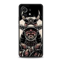 For Xiaomi Mi 13 12T 10 12 Lite 11 10T 11X 11T Pro 9T Phone Case Painting Japan Samurai Art Poco X3 NFC X4 F3 F4 M3 M4 5G Cover Mi 11 Ultra white