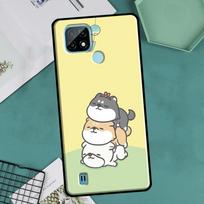 Cute Shiba Inu For OnePlus 10 Pro 9 Pro 8T 9R Nord2 Case For Realme 9 8 Pro 8i 9i C35 GT Neo 2 3 Master OnePlus 8Pro gray