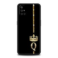 Case For OnePlus 11 10 9 Pro 9T 12R 10R 9R 9RT 10T 8T 8 7 6T 7T Nord 2T CE 2 5G N200 N10 N100 Cover Diamond Crown Letter Letters OnePlus 8 Pro