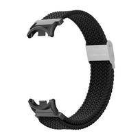 Pintas Solo Loop apyrankė Xiaomi Smart Band 8 apyrankei, Aksesuarai, Elastinės nailoninės laikrodžio apyrankės, Pakeičiama Correa apyrankė Mi band 8 apyrankei, NFC apyrankė For Xiaomi Miband 8 juoda