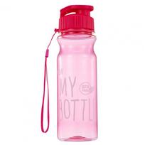 650ml Bottle For Drink Plastic Leak Proof Sports Bottles Protein Shaker Water Bottle Drinkware BPA FREE white