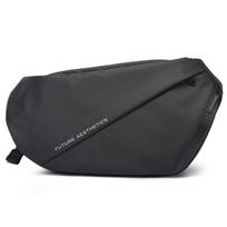 Chest Bag New Design 9.7 inch iPadShoulder Messenger Bags Waterproof Anti-stain Anti-theft Big Capacity Short Trip Pack 35 x 19 x 8.5 cm gray