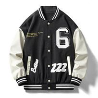 Men's Hong Kong Style European and American Loose Printing Sweatshirt Cardigan Fashion All-Matching S juoda