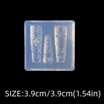 1Pc 3D Nail Silicone Carving Mold Sexy Belt Y2K Kawaii Bow JK Girl DIY Party Nail Decoration Art Nail Beauty Charm