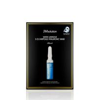 JMSOLUTION WATER LUMINOUS S.O.S AMPOULE HYALURONIC MASK PLUS, Moisturising, Kbeauty, Korean cosmetics, sample black