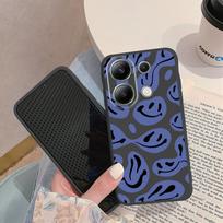 Išraiškingas raštuotas minkštas silikoninis dėklas Samsung A55 M35 S24 Xiaomi Redmi Note 13 Pro iPhone Huawei Honor Realme kameros apsauginis smūgiams atsparus dangtelis Samsung Galaxy S9 Plus gray