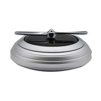 Solar Rotating Car Interior Air Freshener Aromatherapy Perfume Seat Diffuser sidabras
