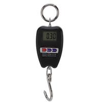Nešiojama elektroninė svarstyklė Didelio tikslumo skaitmeninė kabinamoji svarstyklė 200 kg svorio talpa Kraninė svarstyklė Black black