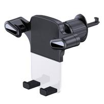SEAMETA automobilinio telefono laikiklis Gravity Universalus oro ventiliacijos angos kabliukas, telefono stovas GPS palaikymas iPhone Xiaomi Samsung 1PC gray