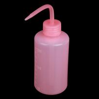 1Pc Wash Clean Clear White Plastic Green Soap Lab Wash Squeeze Diffuser Bottle rožinė