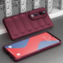 KEYSION Shockproof Case for VIVO V40 5G V40 Pro 5G Anti-skid Soft Silicone Phone Back Cover for VIVO V40 Pro 5G for VIVO V40 vyno raudonos spalvos