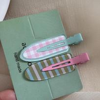 Dopamine Colored Fruit Hair Clips BB Hairpin Sweet Cute Duck Mouth Clip Beach Summer Girl Hair Side Clips Hair Accessories gray