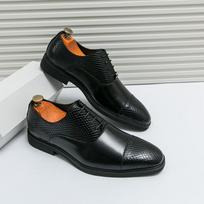 Biuro bateliai vyrams Laisvalaikio odiniai batai vyrams su raišteliais Italijos batai vyrams Darbiniai batai Laisvalaikio batai vyrams Madingi oficialūs batai 6.5 black