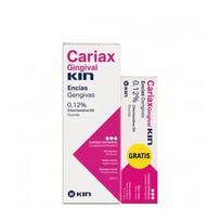 Kin Cariax Gingival Mouthwash 500ml + Toothpaste 75ml white