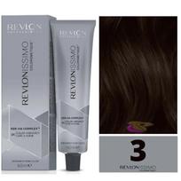Revlon Revlonissimo Colorsmetique 3 Dark Brown 60ml gray