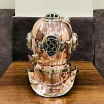 Copper Diving Helmet US Navy Diving Helmet Replica Brass Diving Helmet Gift For Navy With