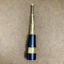 Nautical Pirate Telescope Black Leather Replica Vintage Royal Navy Pocket Telescope