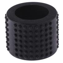 1X Silikoninis rankos dangtelis Tatuiruočių laikiklis 25 mm Tatuiruočių rašiklio laikiklio dangtelis Neslystantis juoda