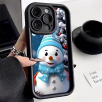 N110 Laimingų Naujųjų Metų Linksmų Kalėdų sniego senis Minkštos Angel Eyes Telefono dėklai Xiaomi 11 Lite 5G NE 14 Redmi note 13 12 11 10 Pro 13C A3 Smūgiams atsparus dėklas Xiaomi 11 Lite/11 Lite 5G gray