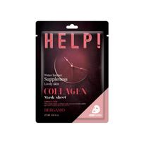 BERGAMO Pagalba! Kolageno kaukė-lakštas 25 ml - Stangrinanti kaukė-lakštas su kolagenu BERGAMO HELP!