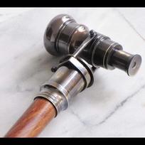 Nautical Collectible Antique Finish Telescope Spyglass Walking Stick Cane