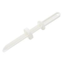 Maisto įdaro įrankis Ergonomiška rankena dešrų daržovių įdaras su kilnojamu pertvaros griovelio dizaino virtuvės įtaisu balta