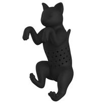 Inovatyvus arbatos difuzorius Tikslios skylutės Žavingas Easy Clean Cats arbatos sietelis pilka