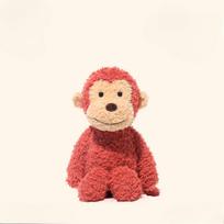 Buddy Monkey raminanti lėlė Super minkštas pliušinis žaislas Mieganti lėlė Mažoji beždžionė skudurinė lėlė 30cm beige