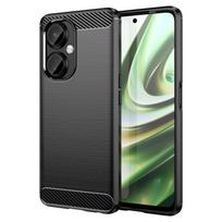 Dėklas OnePlus Nord CE 3 Lite dėklui OnePlus Nord CE3 Lite silikoninis anglies pluošto galinis dėklas OnePlus Nord CE 3 Lite dėklui OnePlusNordCE3Lite5G raudona