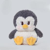 Pingvino pliušinis žaislas Miela maža pingvino lėlė Super minkšta lėlė Lėlė 30cm gray