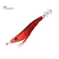 10.7CM/6.5G Bioninė krevetės masalas su kalmaro kabliuku, švytintis tamsoje, realistiškas dirbtinis masalas, sūraus vandens, gėlo vandens, ešerių, vėgėlių, upėtakių žvejybos aksesuarai F red