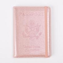 RFID-Safe  Leather Passport Holder Durable Travel Card Holder  for Men Women Ideal for Secure Stylish 14.2*10.5cm juoda