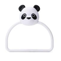 Towel Ring Panda Puppy Storage Rack Cartoon Rags Holder for Bathroom 1