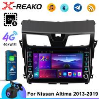 Carplay 2Din Android Automotivo for Nissan Altima Teana 3 2013-2019 Car Radio Multimedia Video Player Navigation 4G 8Core GPS 8 core 4GB+64GB blue