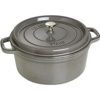 STAUB Cocotte Ronde - 28 cm - Gris Graphite - 405093140 pilka