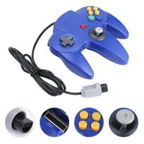 Žaidimų pultelis - Nintendo - N64 - Laidinis - Giliai mėlynas - 2 vnt. mėlyna