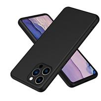 Liquid Silicone Phone Case For iPhone 11 12 13 mini 14 15 Pro Max 15 Plus Camera Protection Soft Cover Cases iphone 11 juoda