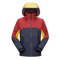 Niaojia Beta Songzan Co-branded Hard-shell Jacket for Men and Women, Three-layer Rubber Windproof and Waterproof Mountaineering Suit for Men S