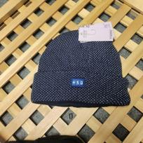 Beanies Embroidery Warm Soft Knitted Hat Hip-Hop Bonnet Unisex juoda