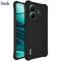 Telefonų dėklas Redmi Note 14 Pro Pro+ Plus 5G, IMAK smūgiams atsparus minkštas dėklas Redmi Note 14 5G juoda