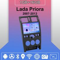 Car Radio Android Auto Carplay For Lada Priora 2007-2013 Multimedia Player Head Unit Stereo GPS Navigation BT WIFI 1+16GB 1+16GB juoda