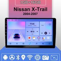 „Android Carplay“ automobilinis radijas, skirtas „Nissan X-Trail 2004-2007“ daugialypės terpės grotuvo galvos blokas Stereo GPS navigacija BT WIFI 2+32GB 1+16GB pink