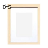 Medinis paveikslų rėmas prie sienos tvirtinamas paveikslų rėmas su stovu, stalinis nuotraukų rėmelis su plexiglass dangteliu gyvenamajam miegamajam M beige
