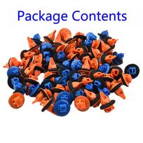 75495-35010 Clips Clips Flare Orange + Blue Retainer