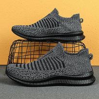 Shoes for Men Sneaker Breathable Light Mens Tennis Man Sports Outdoor Keep Running Shoes Designer Fashion Mesh Athletic Shoe 46 juoda