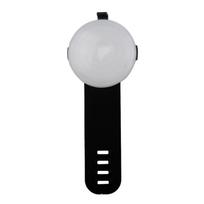 LED Flashlight Dog Necklace Waterproof Luminous Glowing Pendant USB LED Light Night Safety Walking Pet Collar Pet Accessories white
