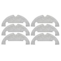 6Pcs Washable Mop Cloth for Xiaomi Dreame Bot D10 Plus RLS3D Robot Vacuum Cleaner Replacement Spare Parts CHINA