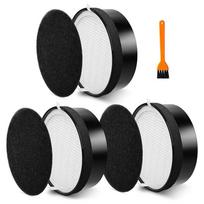 3 pakuotės LV-H132 pakaitinis filtras, skirtas LEVOIT LV-H132 oro valytuvo filtro pakeitimo pirminiams filtrams, dalis LV-H132-RF CHINA black