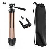 Universal Mini Portable Desktop SLR Smart Phone Camera Stand Aluminium Alloy Photography Tripod Holder black
