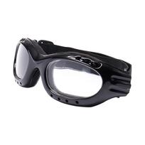 Madingi alpinizmo akiniai motociklo priekinis stiklas slidinėjimo akiniai lauko jojimo akiniai One Size black